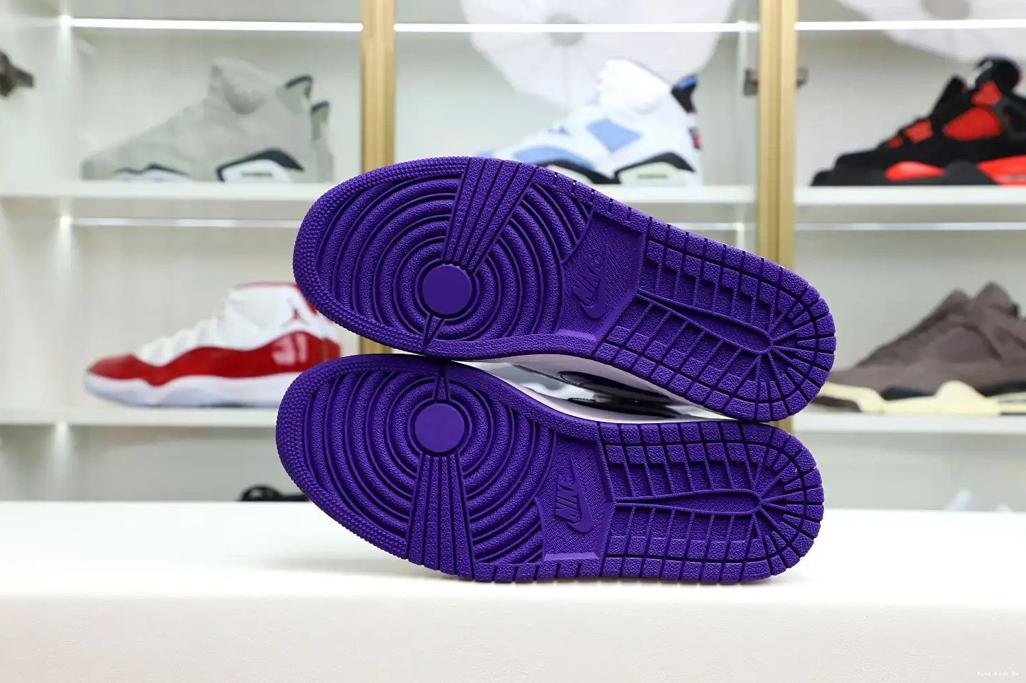 Air High OG 1 Kimikick Court Purple Jordan 0806